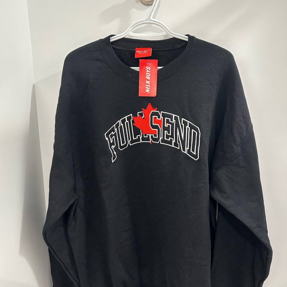 Full Send Black Sweatshirt